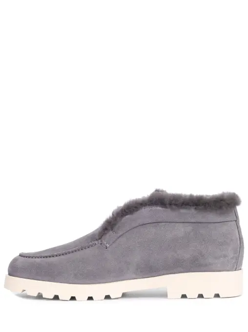 Ботинки замшевые на меху SANTONI