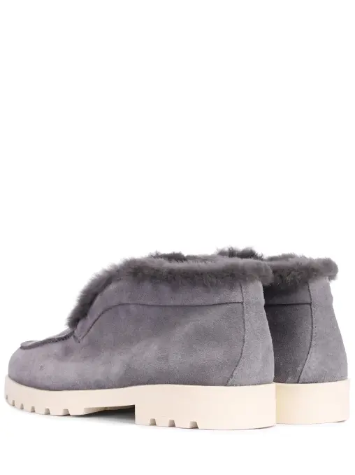 Ботинки замшевые на меху SANTONI
