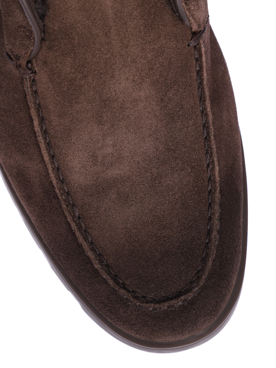 Ботинки замшевые на меху