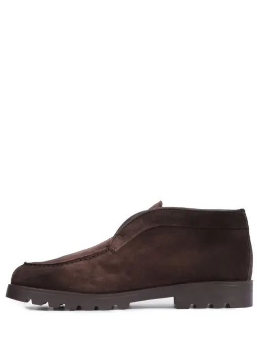 Ботинки замшевые на меху SANTONI