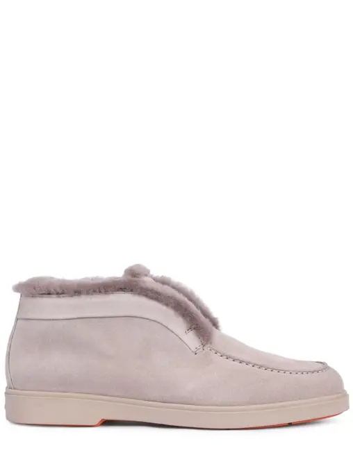 Ботинки замшевые на меху SANTONI