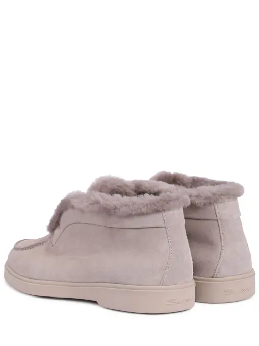 Ботинки замшевые на меху SANTONI