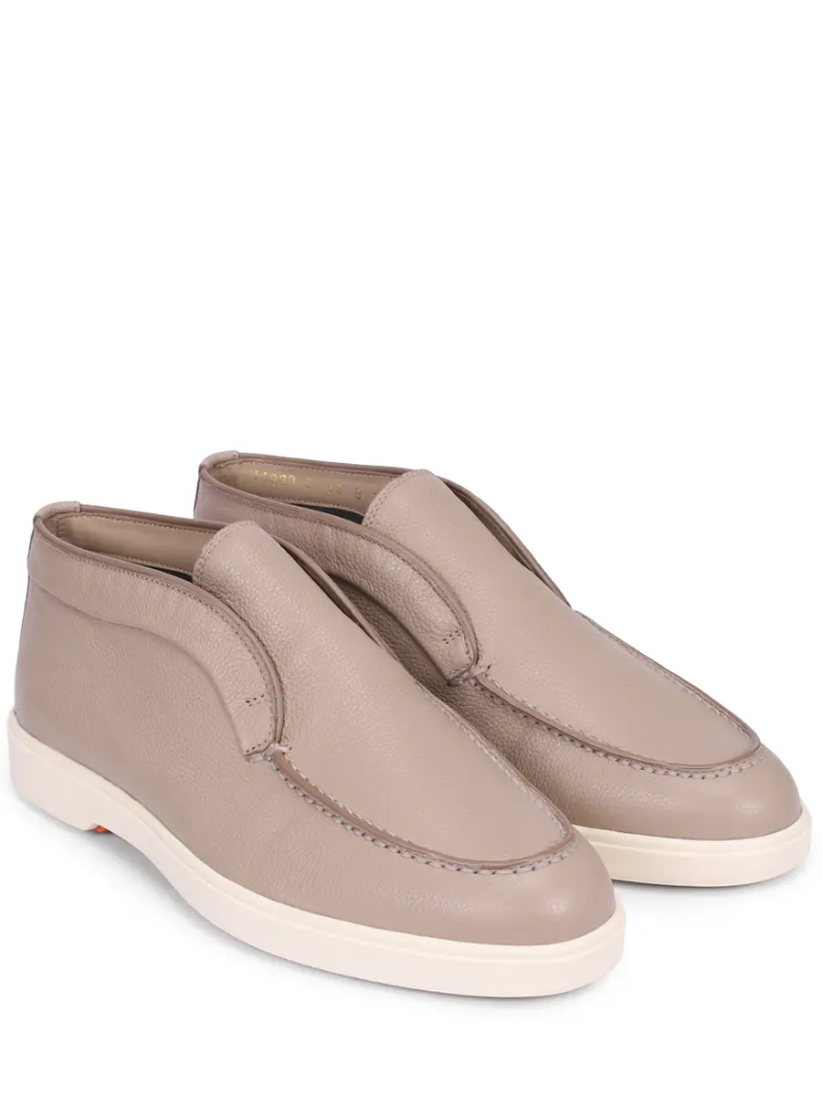 Ботинки кожаные