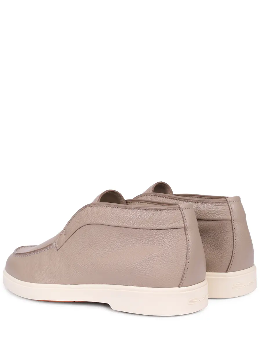 Ботинки кожаные