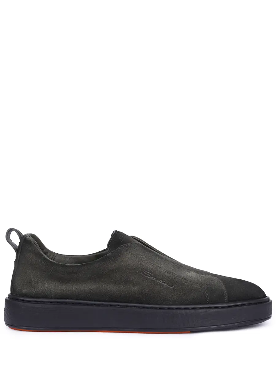 Кеды замшевые