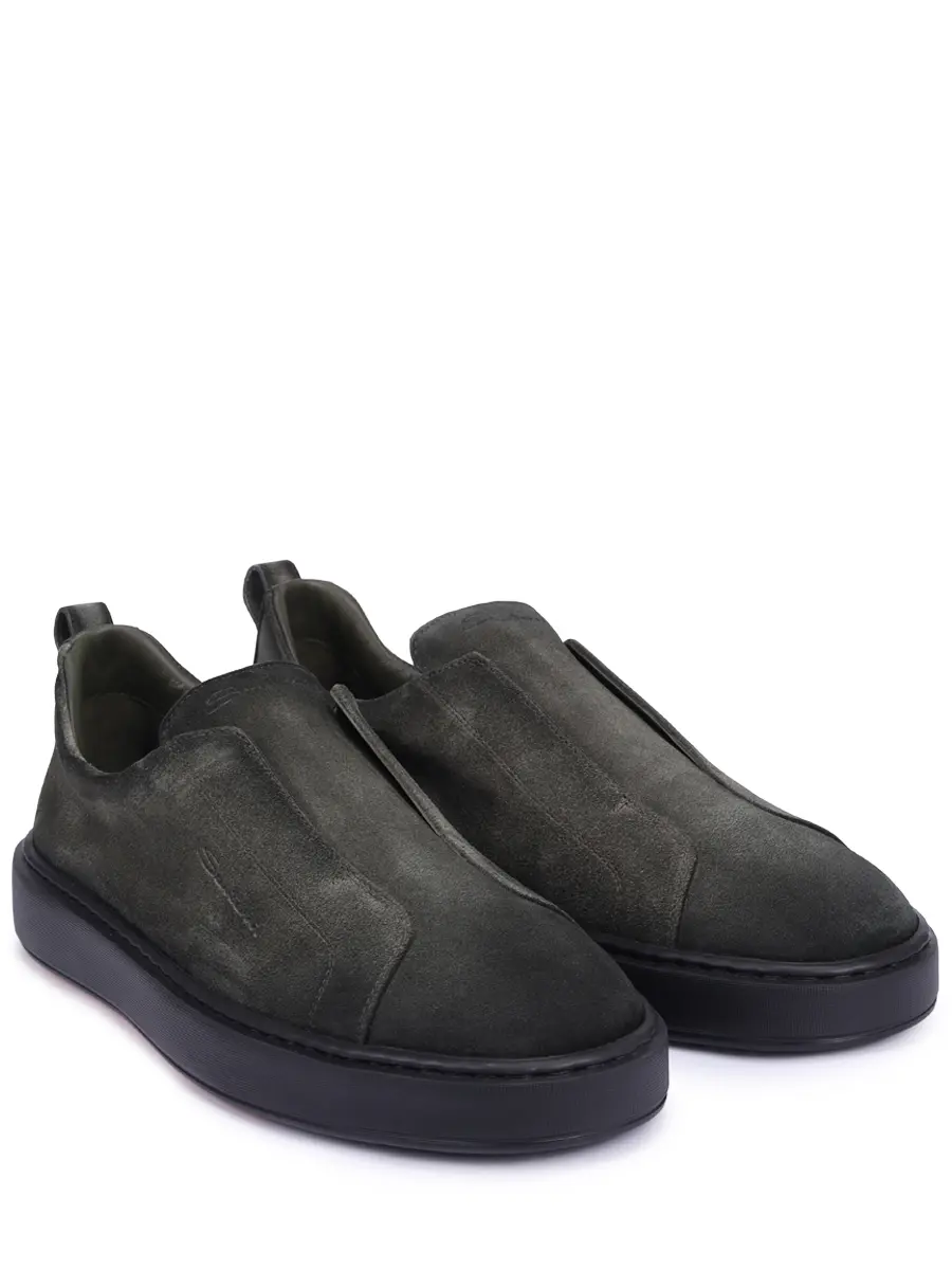 Кеды замшевые