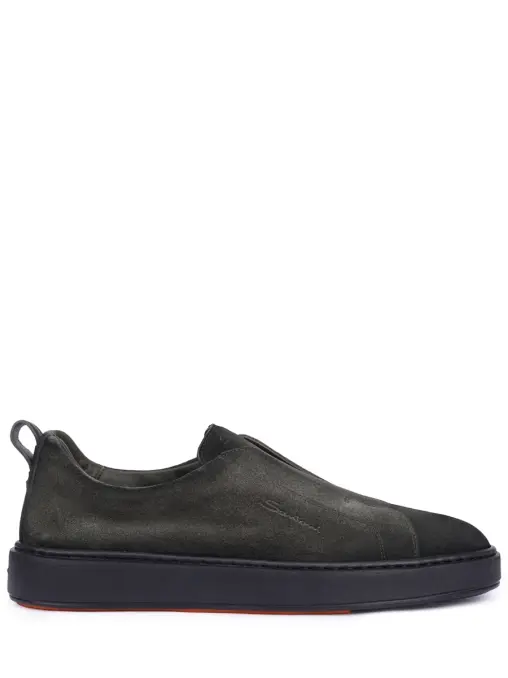 Кеды замшевые SANTONI