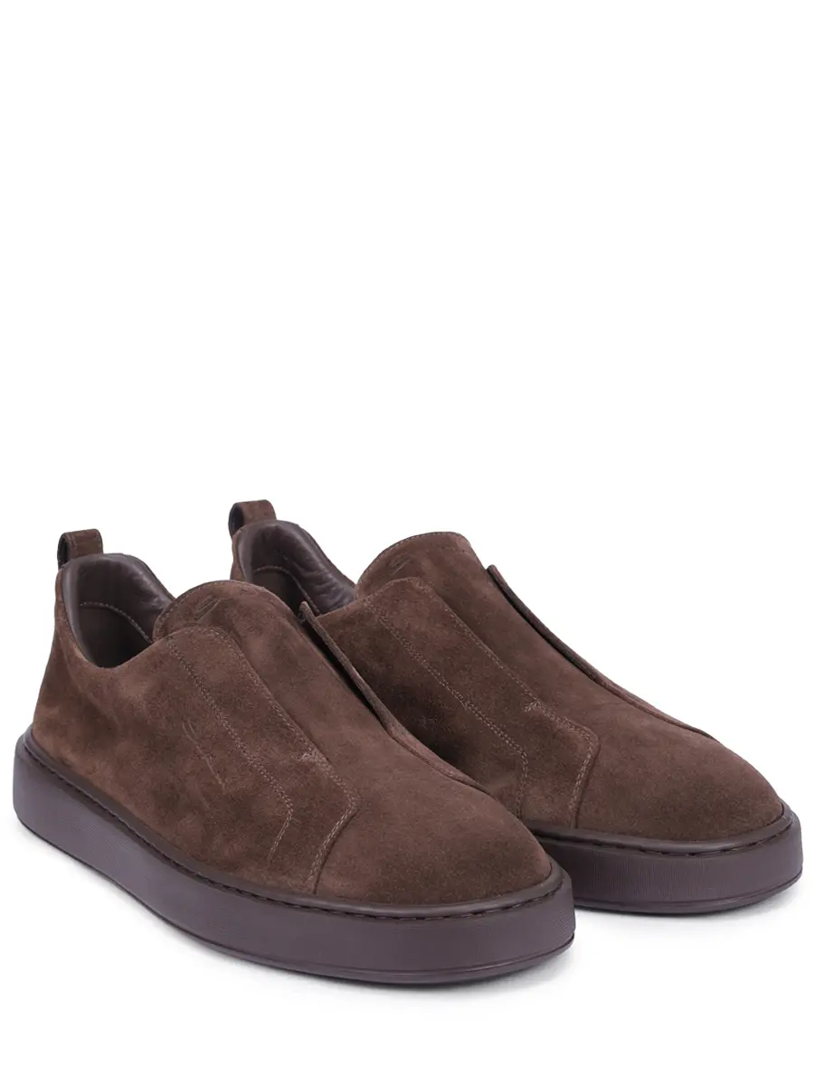 Кеды замшевые