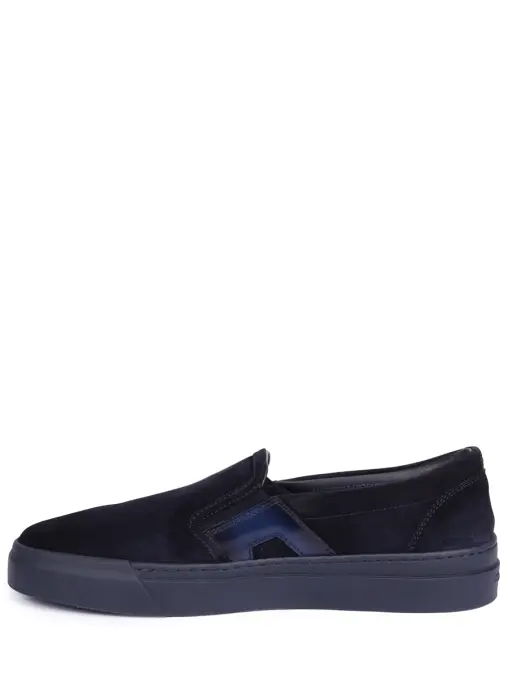 Слипоны замшевые SANTONI