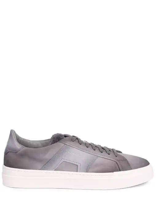 Кеды из нубука SANTONI