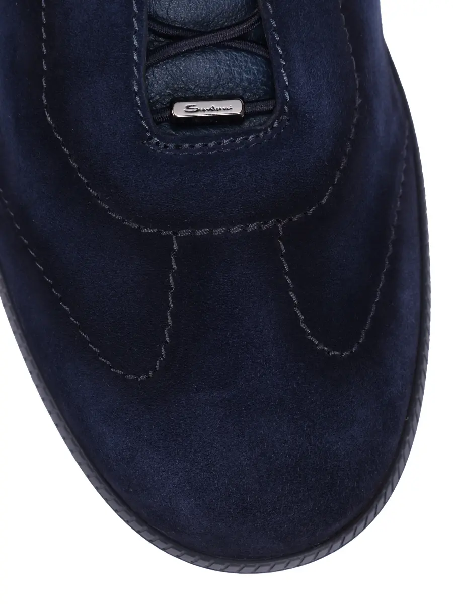 Кеды замшевые