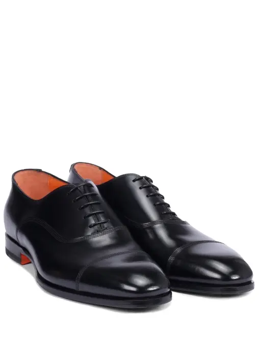 Оксфорды кожаные SANTONI