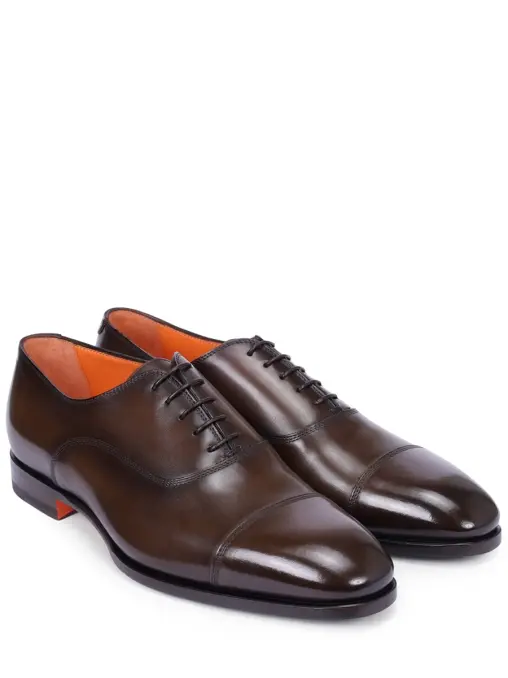 Оксфорды кожаные SANTONI