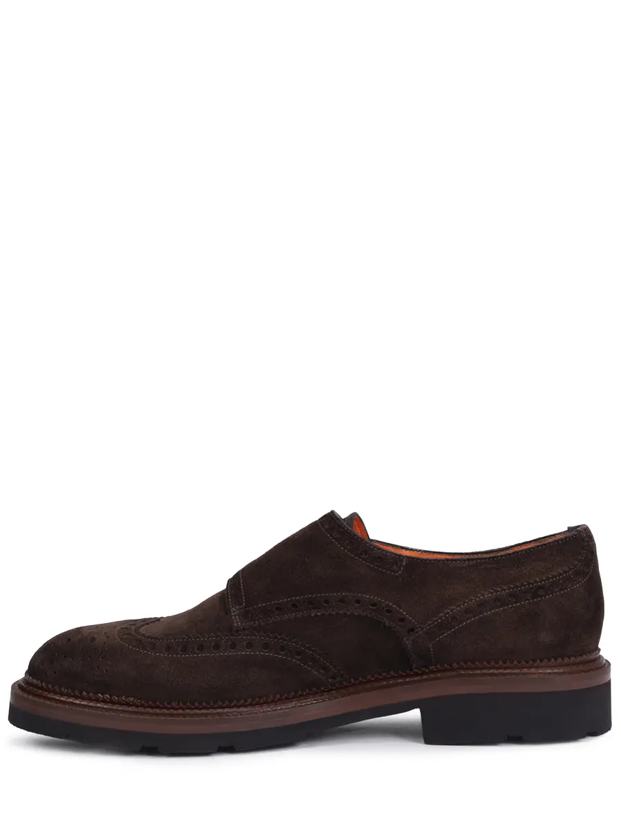 Монки замшевые