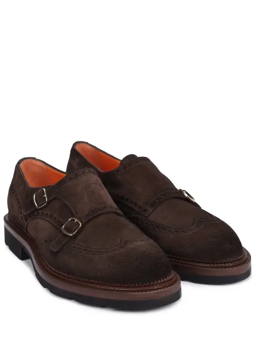 Монки замшевые SANTONI