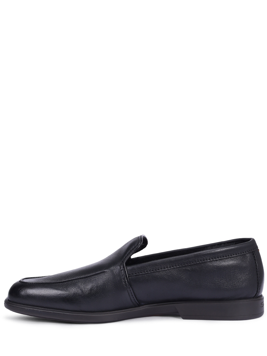 Лоферы кожаные на меху