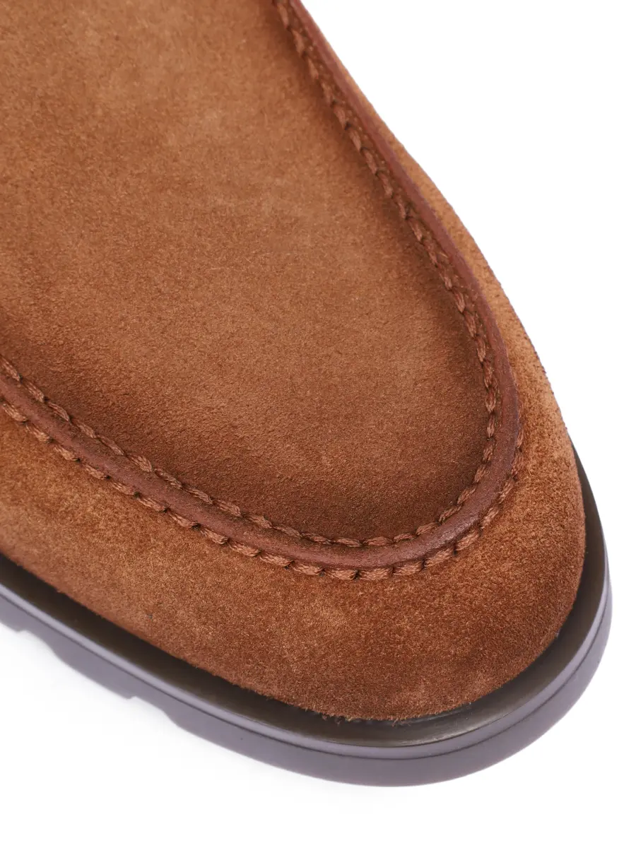 Ботинки замшевые на меху