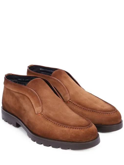 Ботинки замшевые на меху SANTONI