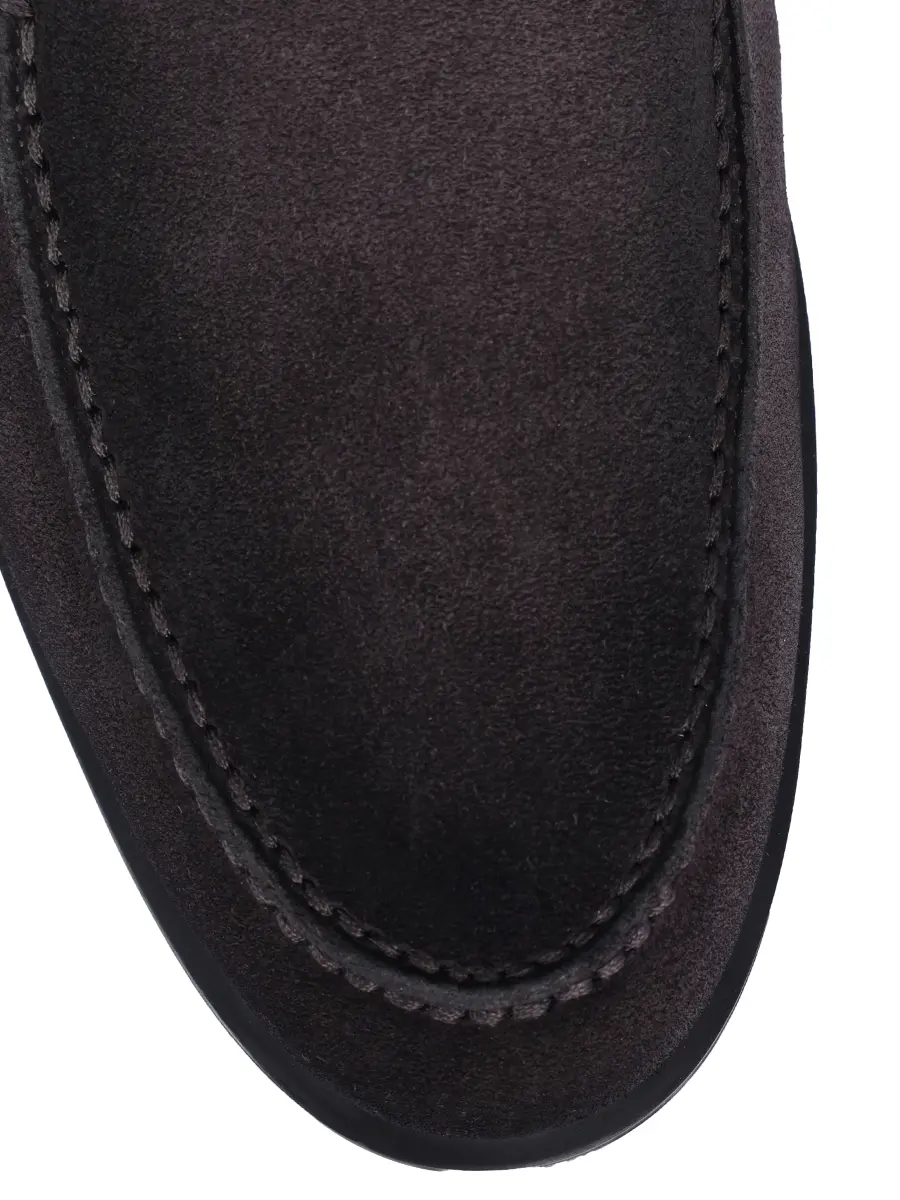 Ботинки замшевые на меху