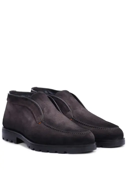 Ботинки замшевые на меху SANTONI