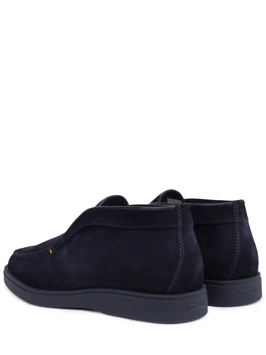 Ботинки замшевые на меху