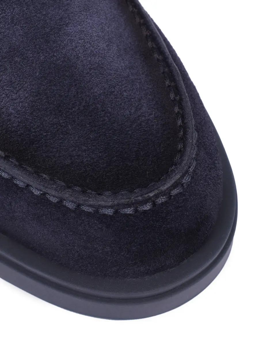 Ботинки замшевые на меху