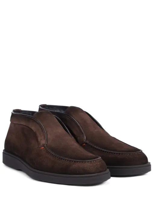 Ботинки замшевые на меху SANTONI