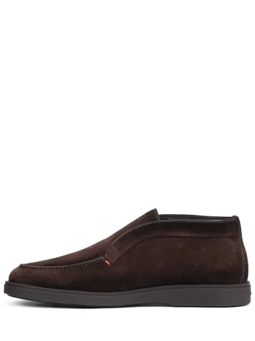 Ботинки замшевые на меху SANTONI