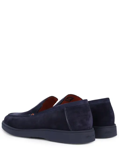 Лоферы замшевые SANTONI