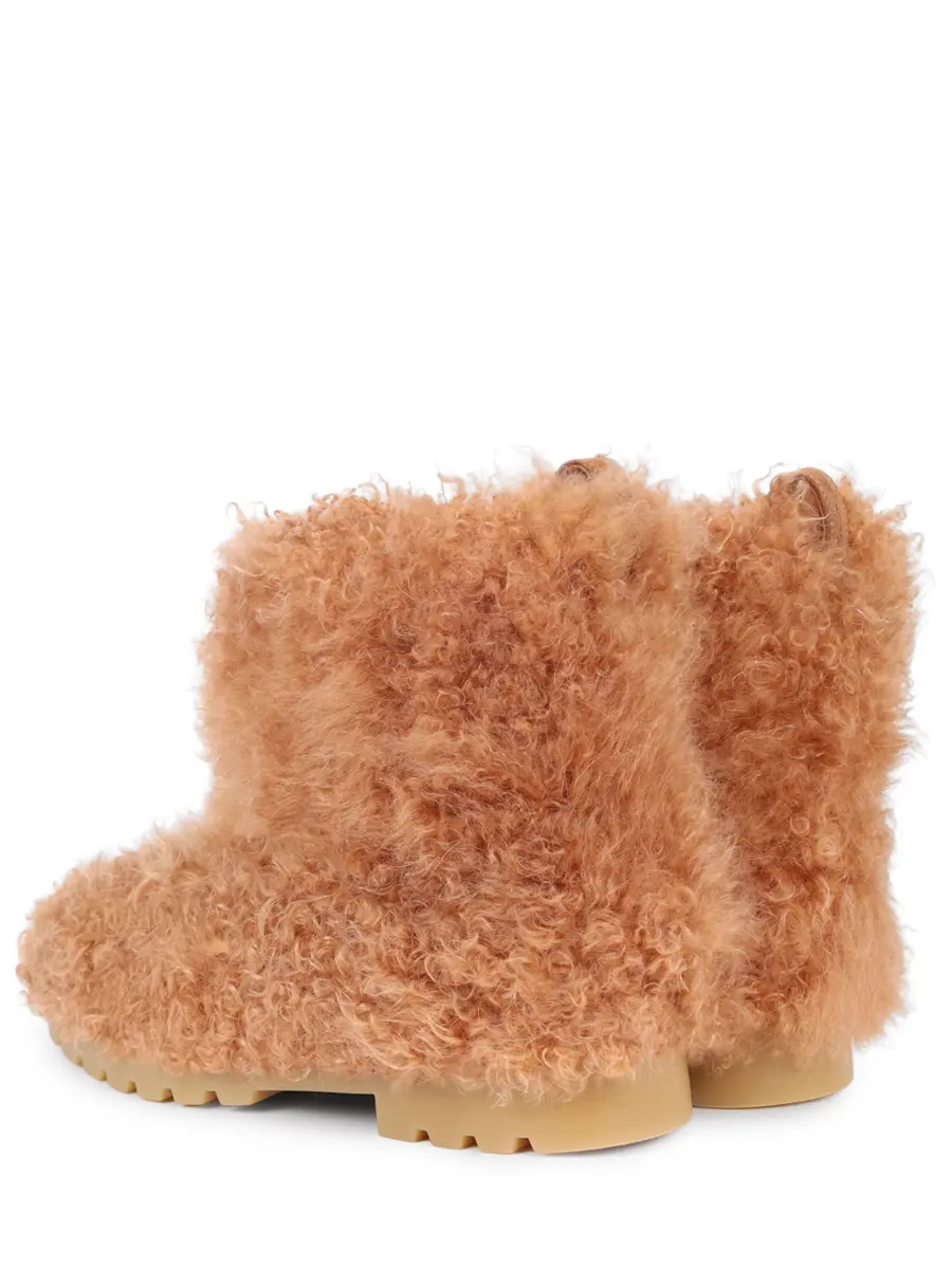 Ботинки меховые