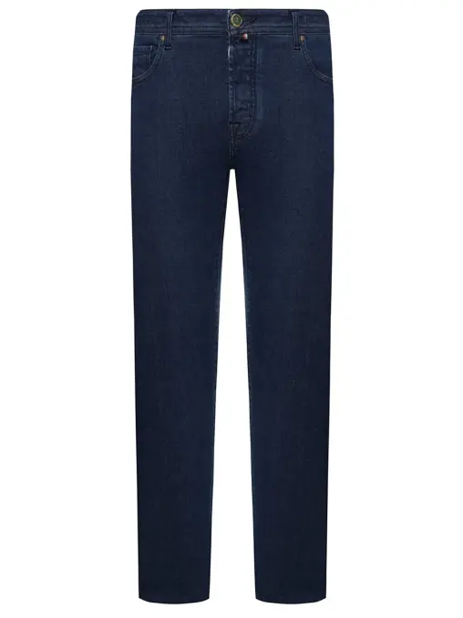 Джинсы Regular Fit хлопковые JACOB COHEN