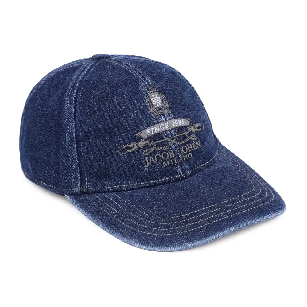 Бейсболка джинсовая