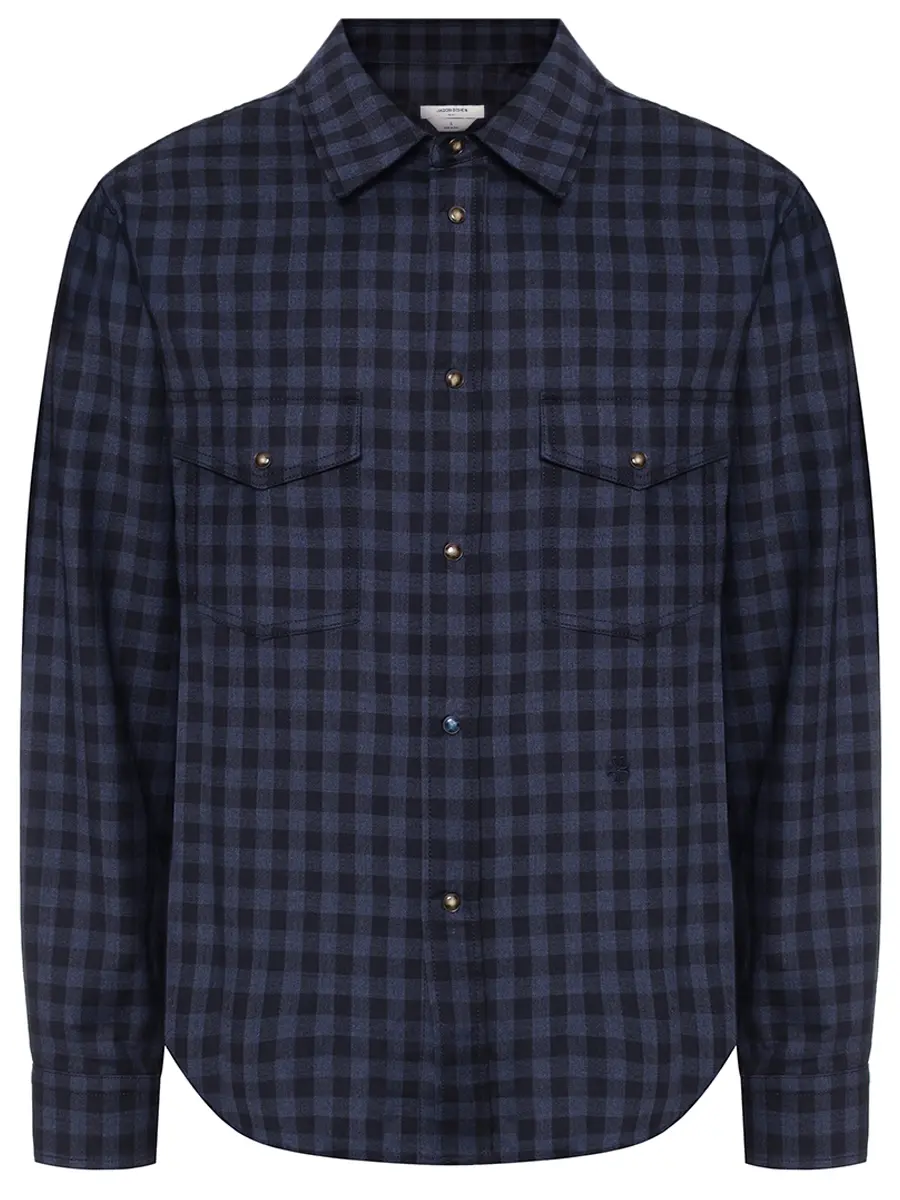 Рубашка Regular Fit шерстяная