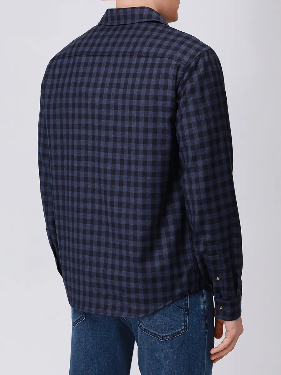 Рубашка Regular Fit шерстяная