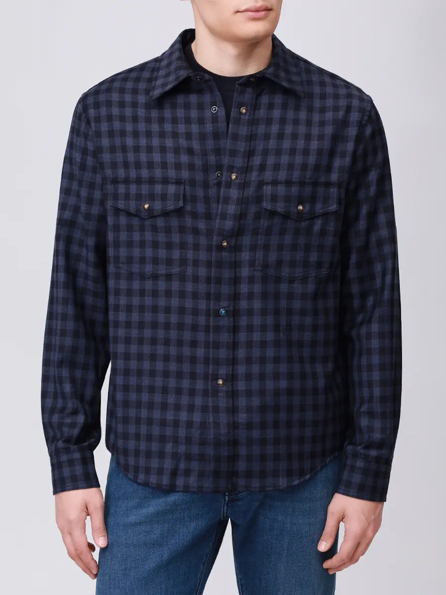 Рубашка Regular Fit шерстяная