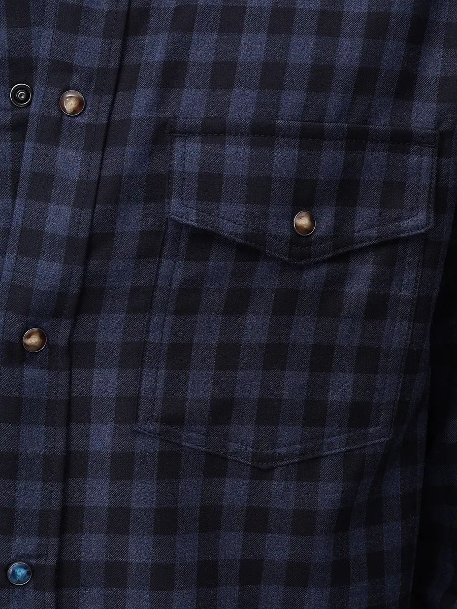 Рубашка Regular Fit шерстяная