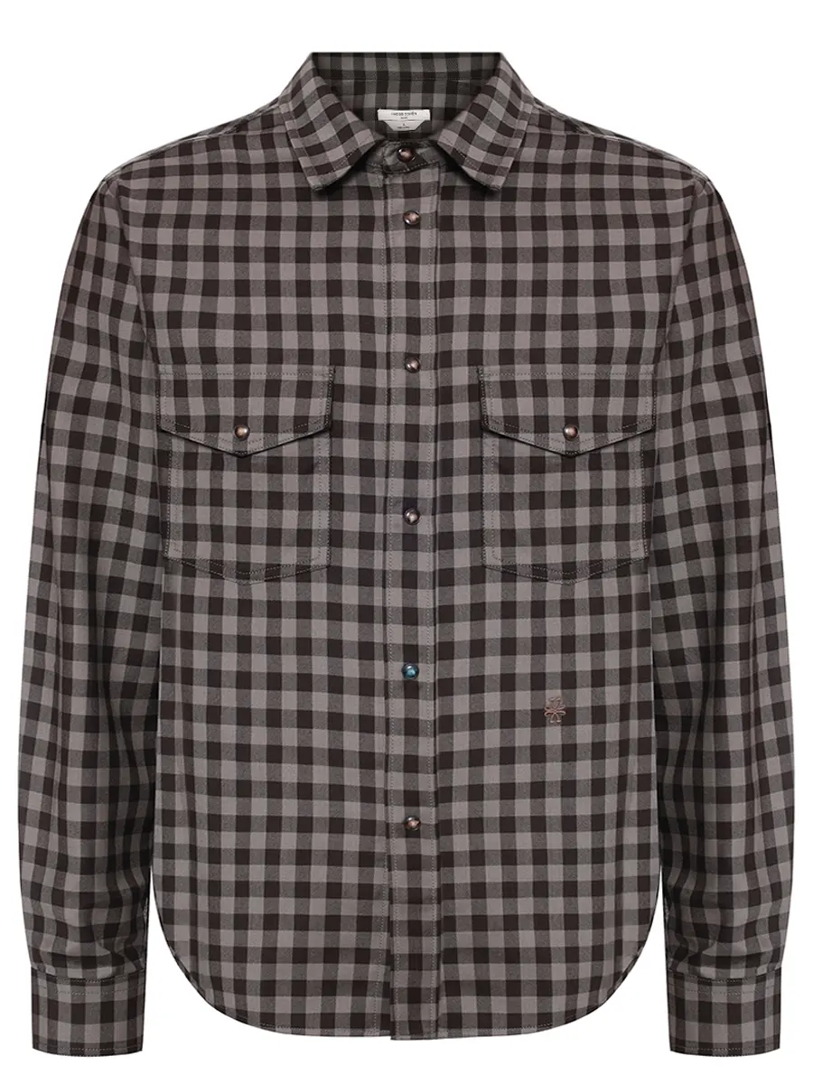 Рубашка Regular Fit шерстяная