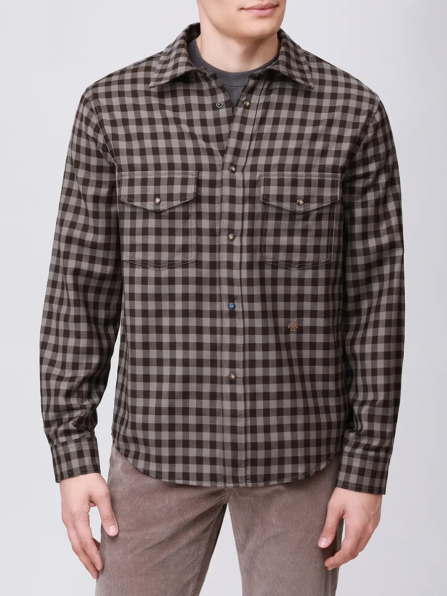 Рубашка Regular Fit шерстяная