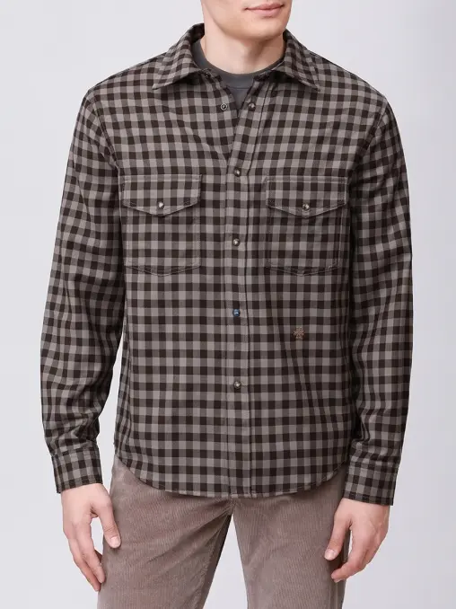 Рубашка Regular Fit шерстяная JACOB COHEN