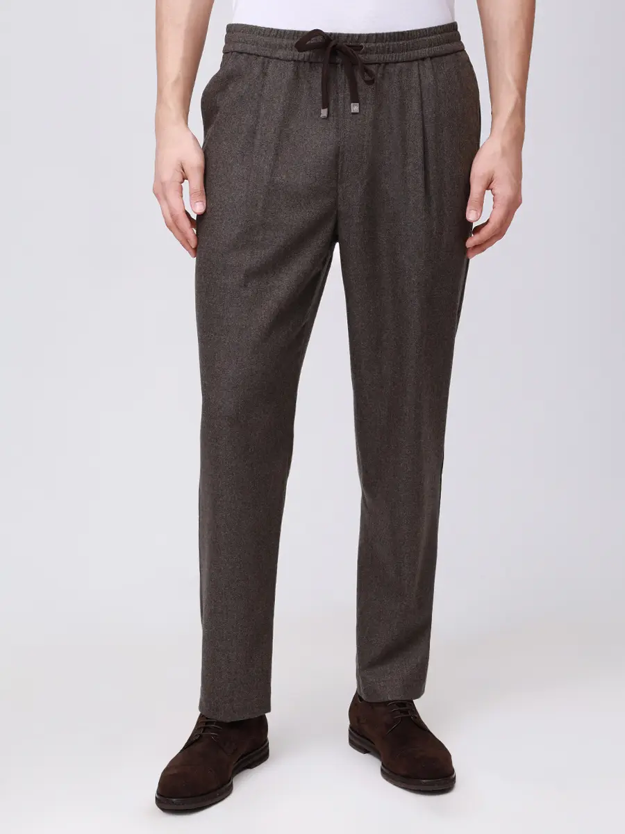 Брюки шерстяные