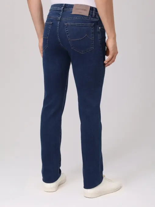 Джинсы Slim Fit хлопковые JACOB COHEN