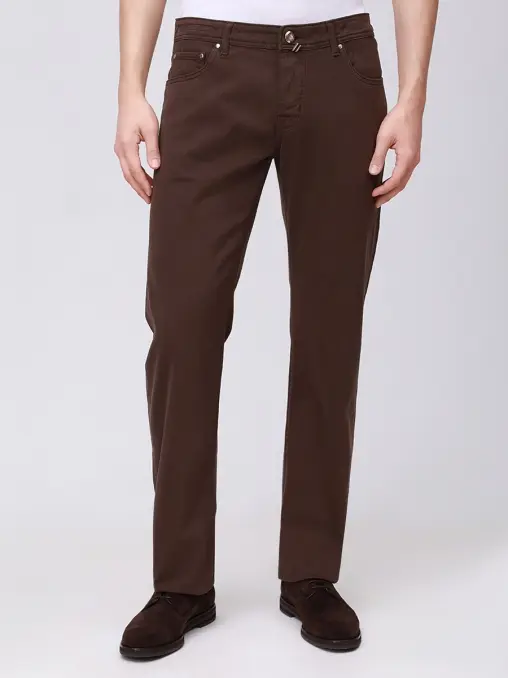 Джинсы Regular Fit хлопковые JACOB COHEN