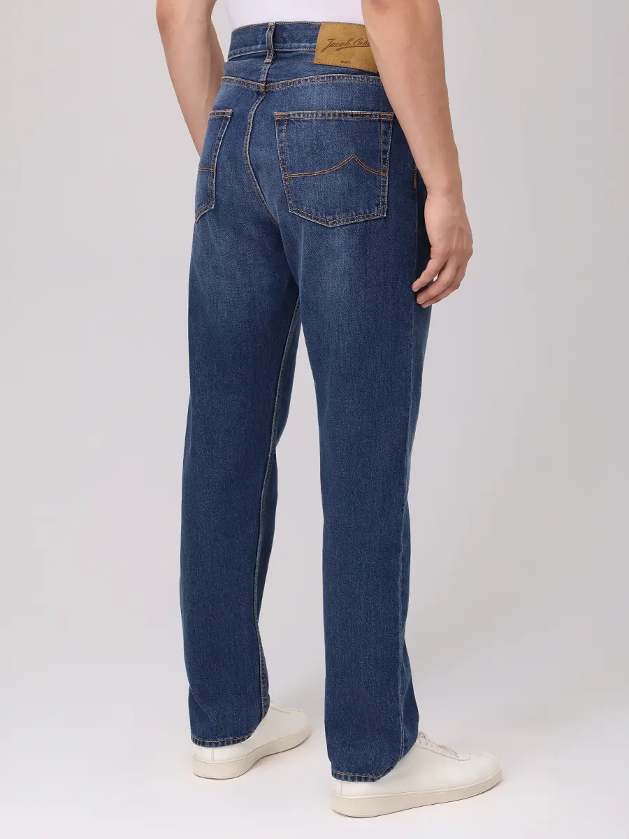 Джинсы Regular Fit хлопковые