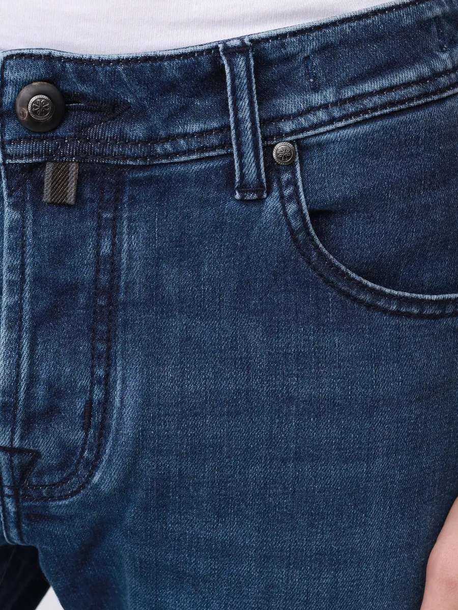 Джинсы Regular Fit хлопковые