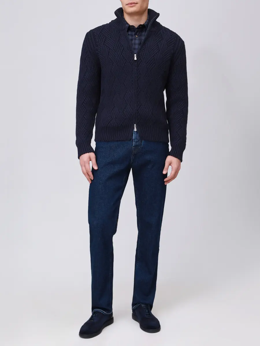 Джинсы Regular Fit хлопковые