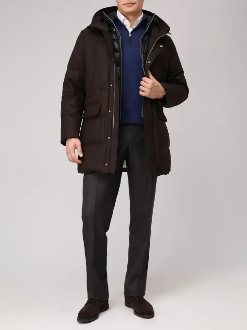 Пуховик стеганый MONTECORE