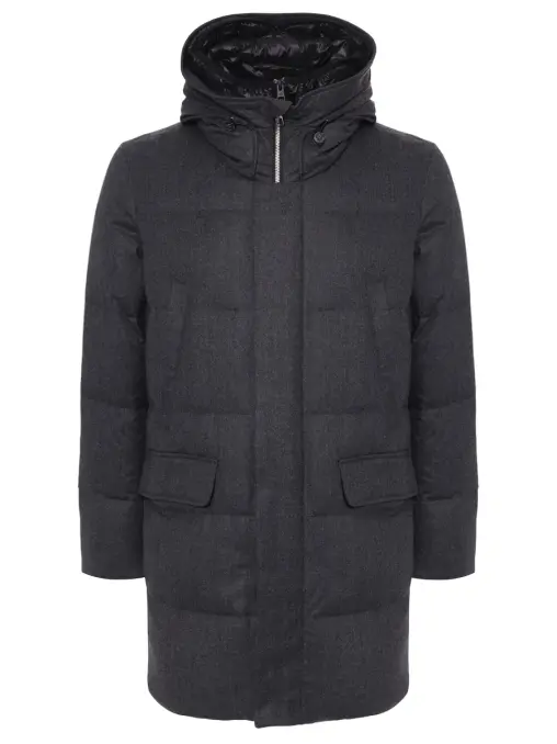 Пуховик шерстяной MONTECORE