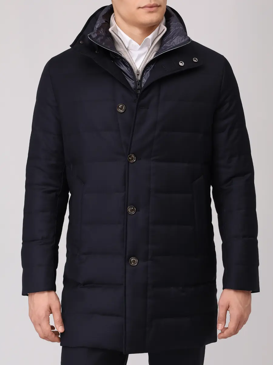 Пуховик стеганый