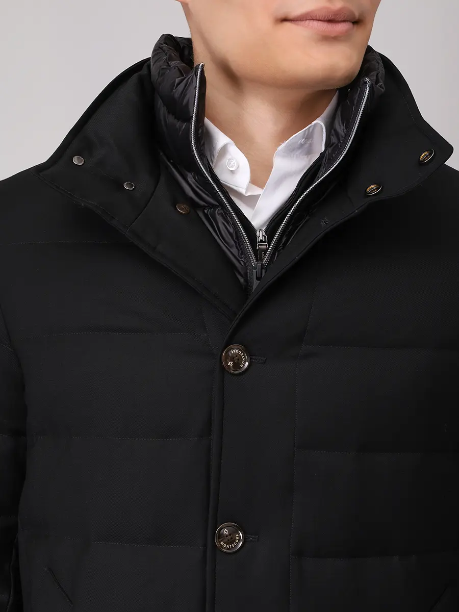 Пуховик стеганый