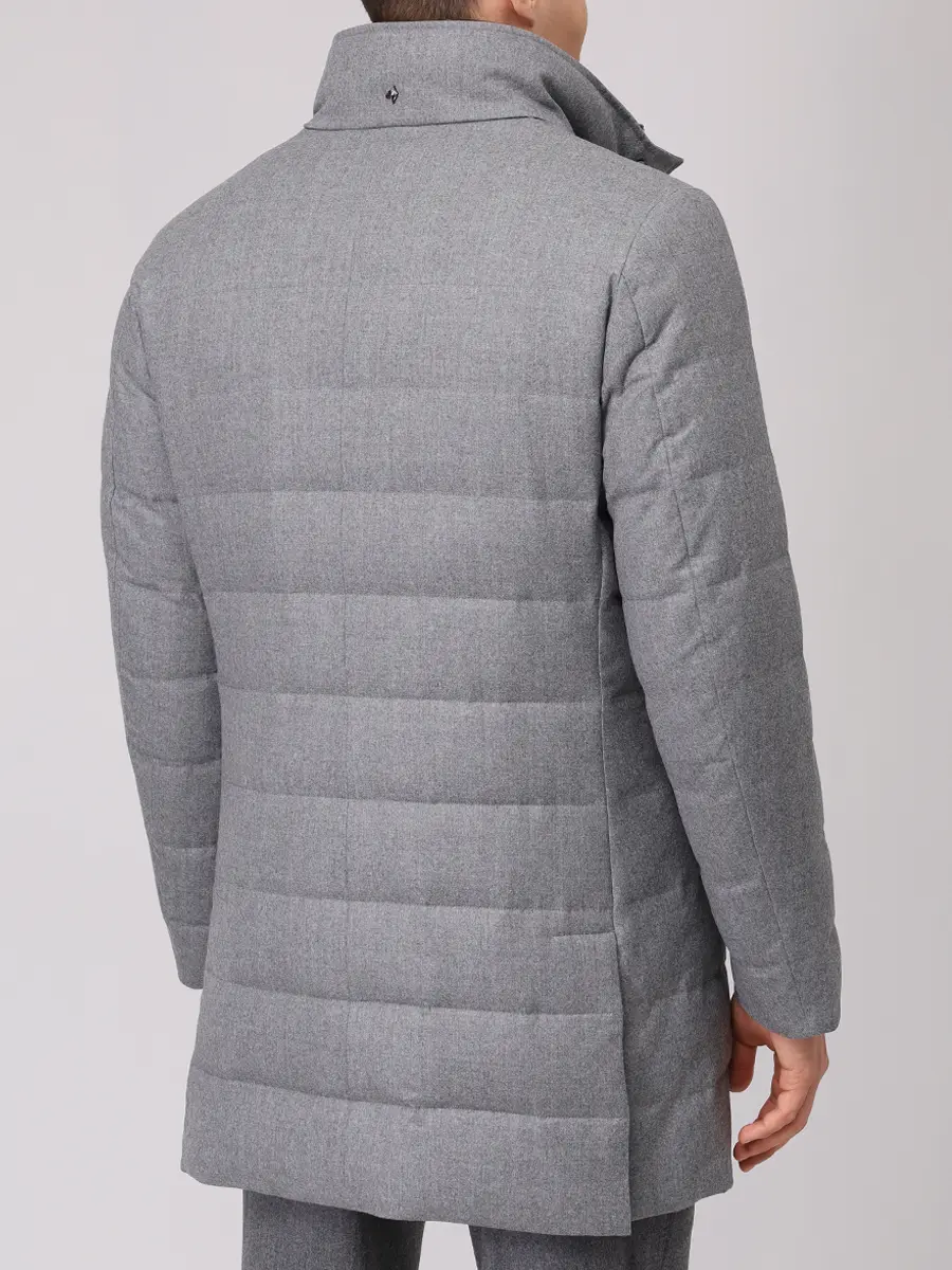 Пуховик стеганый